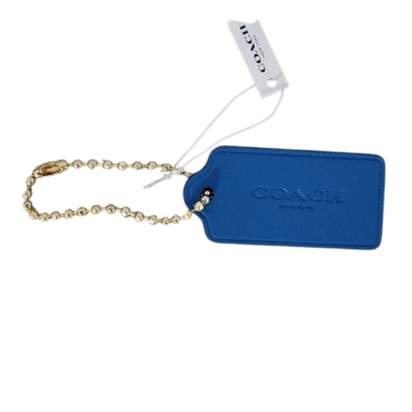 Coach Handbags - Coach Blue Tag with Gold Chain